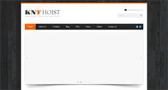 Desktop Screenshot of hoistknt.com